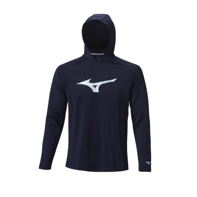 Sudaderas Con Capucha Mizuno G Style RB Hombre Azul Oscuro Marino - Chile M945KERPHG